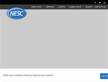 Tablet Screenshot of nesc.org